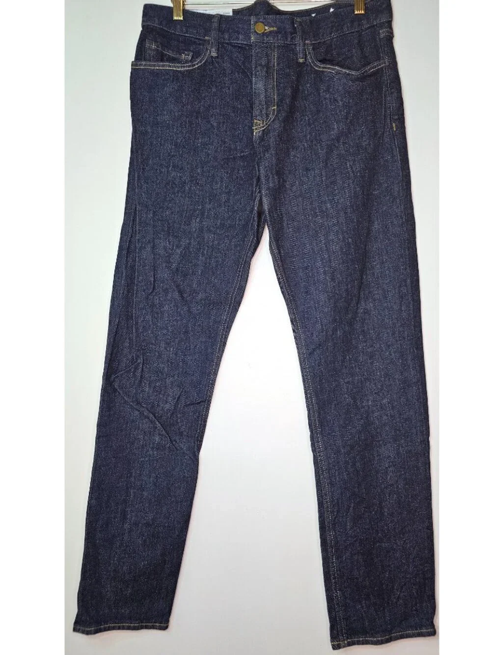 Banana Republic Straight Fit Zipper Fly Jeans 33x32 Light Stretch Denim